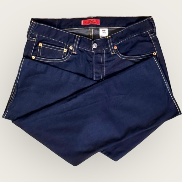 Levi’s Iconic Straight Type 1 Jeans Button Fly - Picture 2 of 11